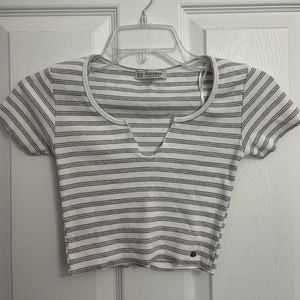 Striped Crop Top